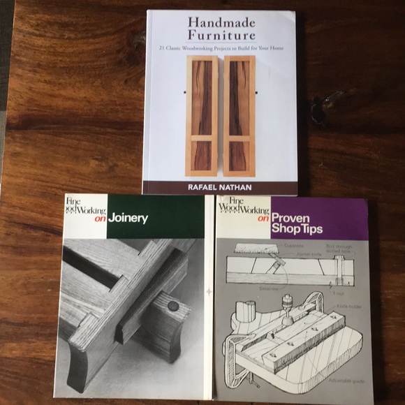 Three books on woodworking and furniture making. - Picture 1 of 16